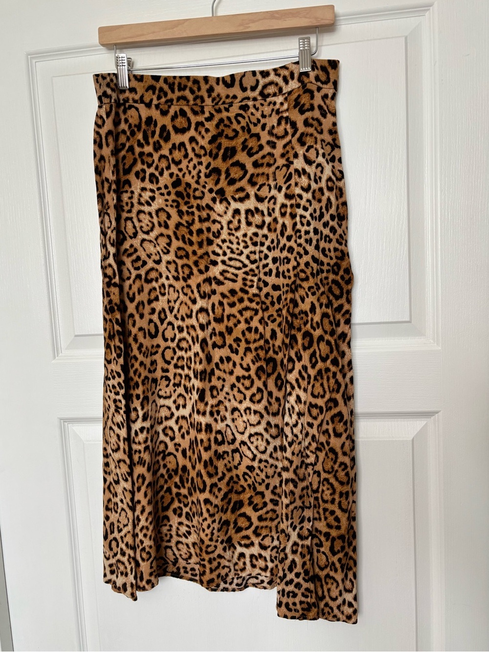 ZARA Leopard Print Skirt